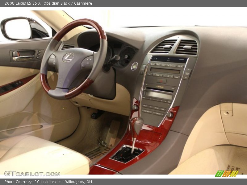 Obsidian Black / Cashmere 2008 Lexus ES 350