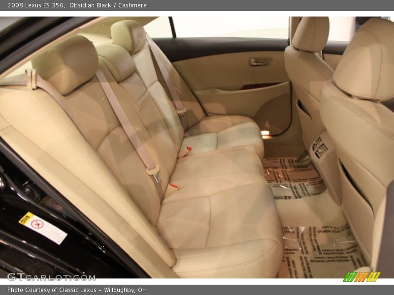 Obsidian Black / Cashmere 2008 Lexus ES 350