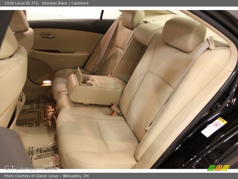 Obsidian Black / Cashmere 2008 Lexus ES 350