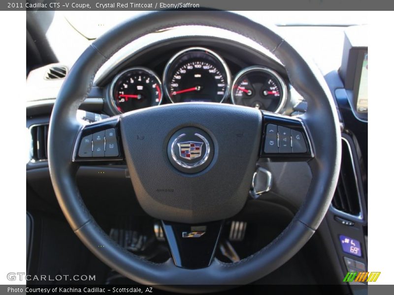  2011 CTS -V Coupe Steering Wheel