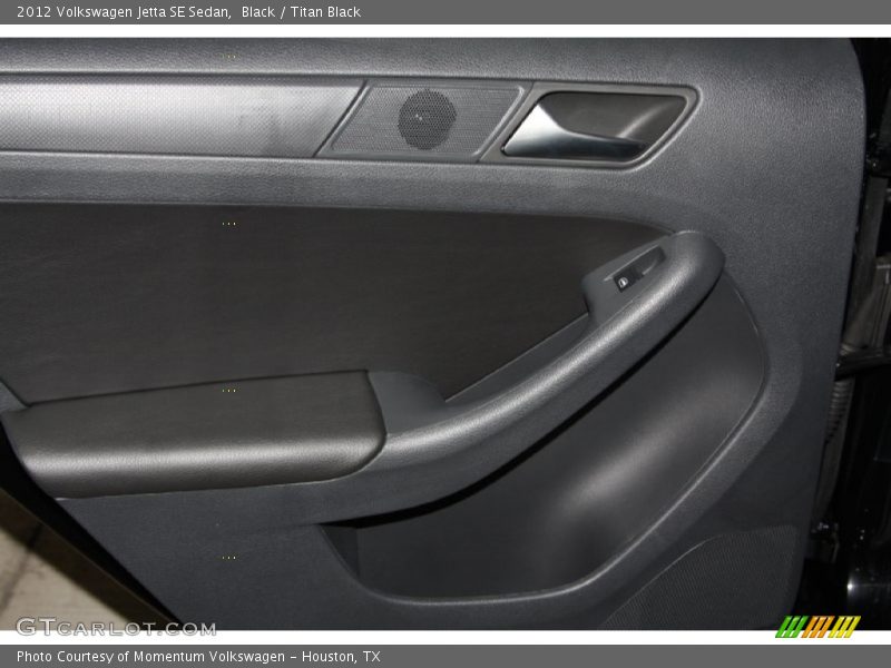 Black / Titan Black 2012 Volkswagen Jetta SE Sedan