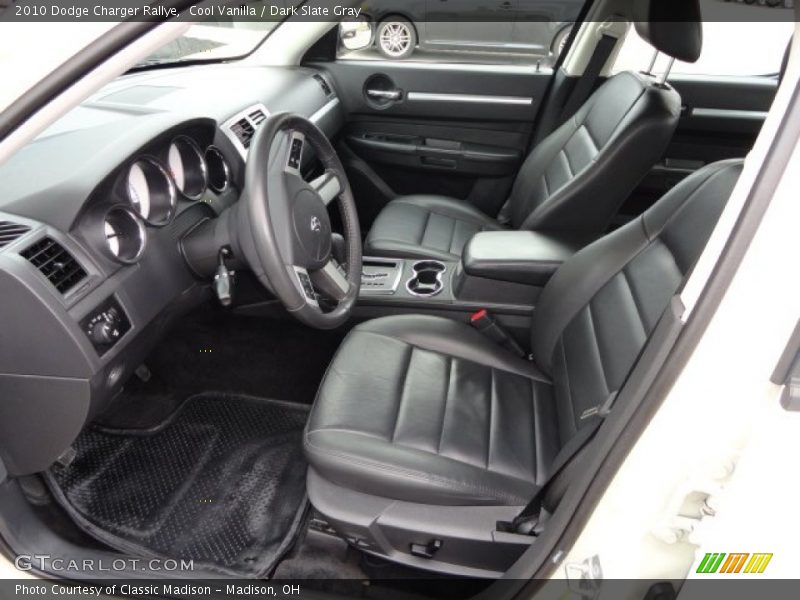 Cool Vanilla / Dark Slate Gray 2010 Dodge Charger Rallye