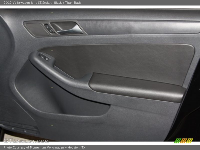 Black / Titan Black 2012 Volkswagen Jetta SE Sedan