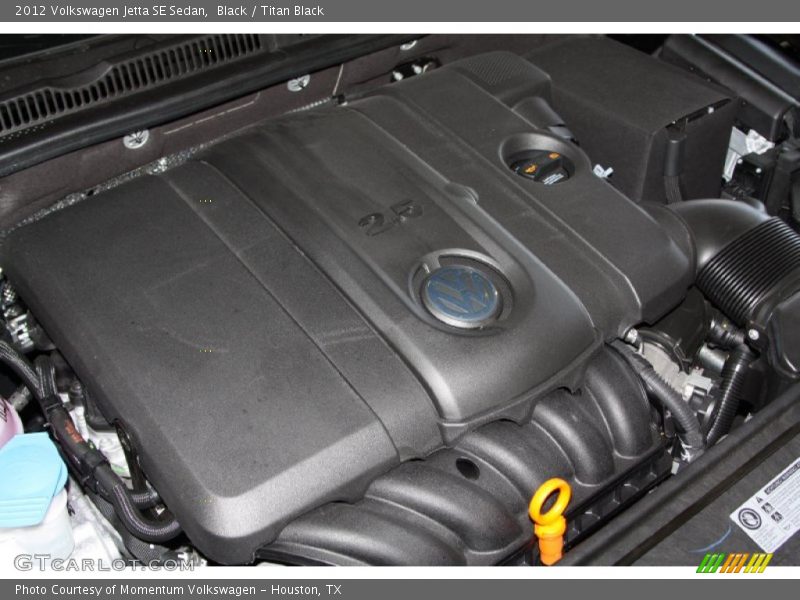 Black / Titan Black 2012 Volkswagen Jetta SE Sedan