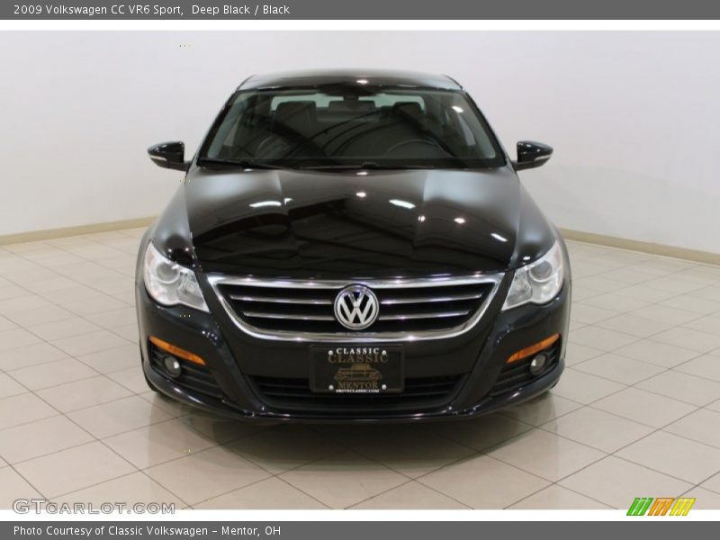 Deep Black / Black 2009 Volkswagen CC VR6 Sport