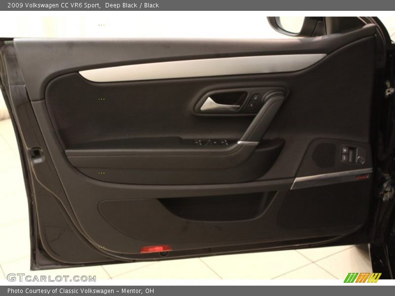 Deep Black / Black 2009 Volkswagen CC VR6 Sport