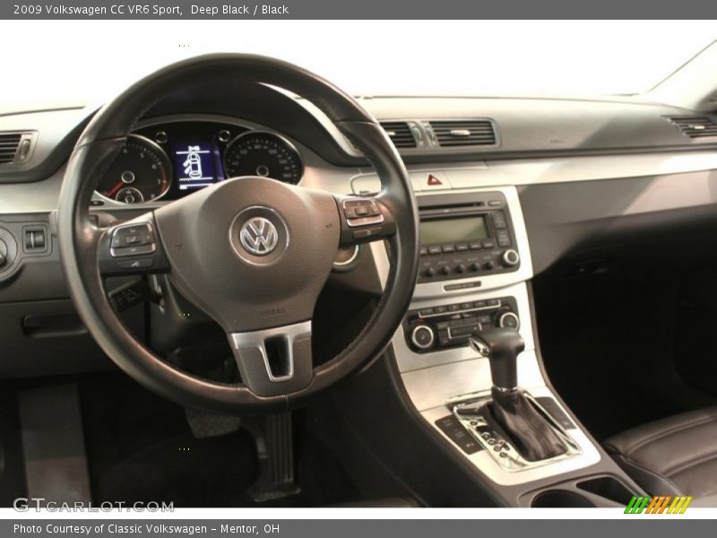 Deep Black / Black 2009 Volkswagen CC VR6 Sport