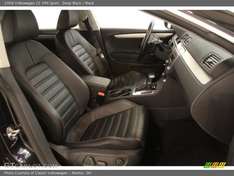 Deep Black / Black 2009 Volkswagen CC VR6 Sport