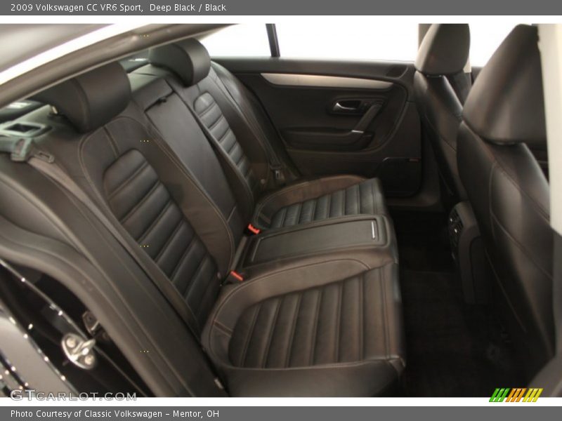 Deep Black / Black 2009 Volkswagen CC VR6 Sport
