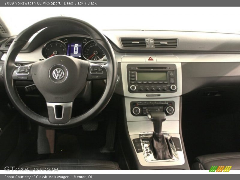 Deep Black / Black 2009 Volkswagen CC VR6 Sport