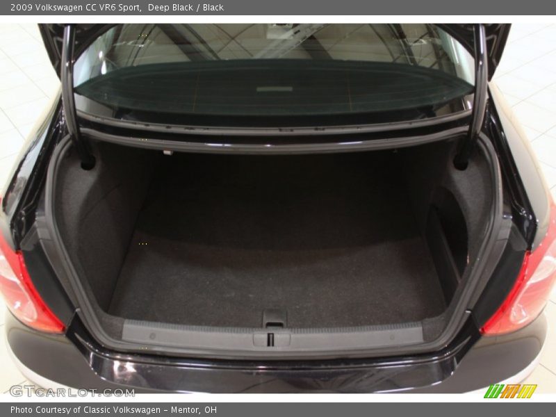 Deep Black / Black 2009 Volkswagen CC VR6 Sport