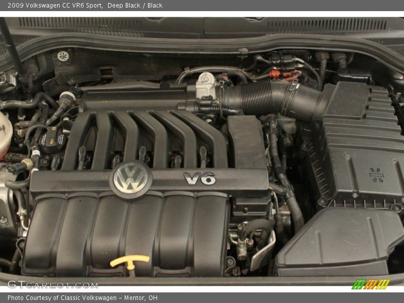 Deep Black / Black 2009 Volkswagen CC VR6 Sport