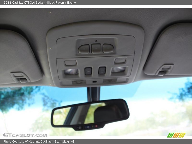 Black Raven / Ebony 2011 Cadillac CTS 3.0 Sedan