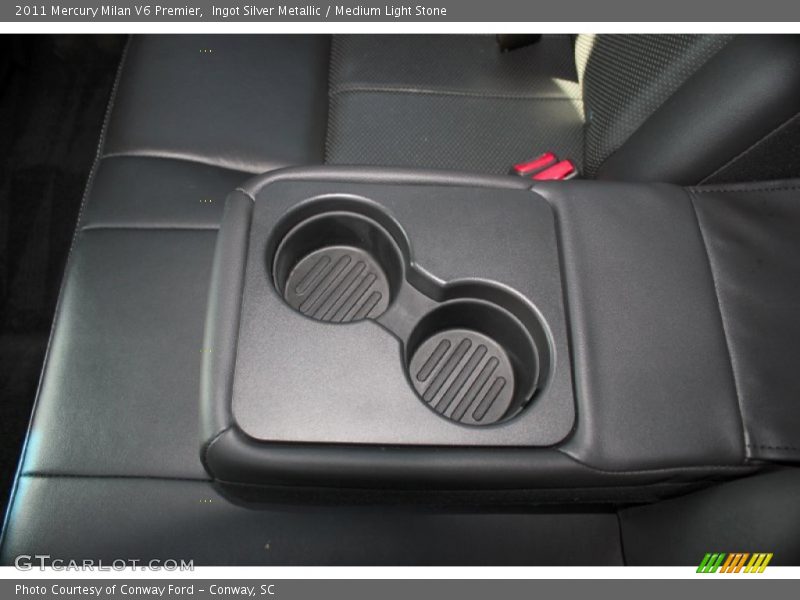 Ingot Silver Metallic / Medium Light Stone 2011 Mercury Milan V6 Premier