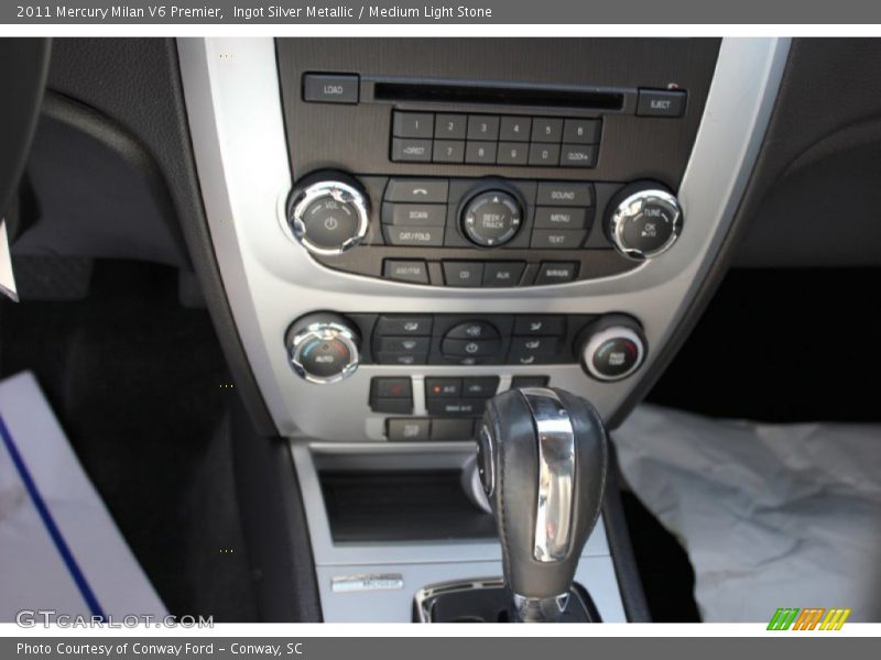 Ingot Silver Metallic / Medium Light Stone 2011 Mercury Milan V6 Premier