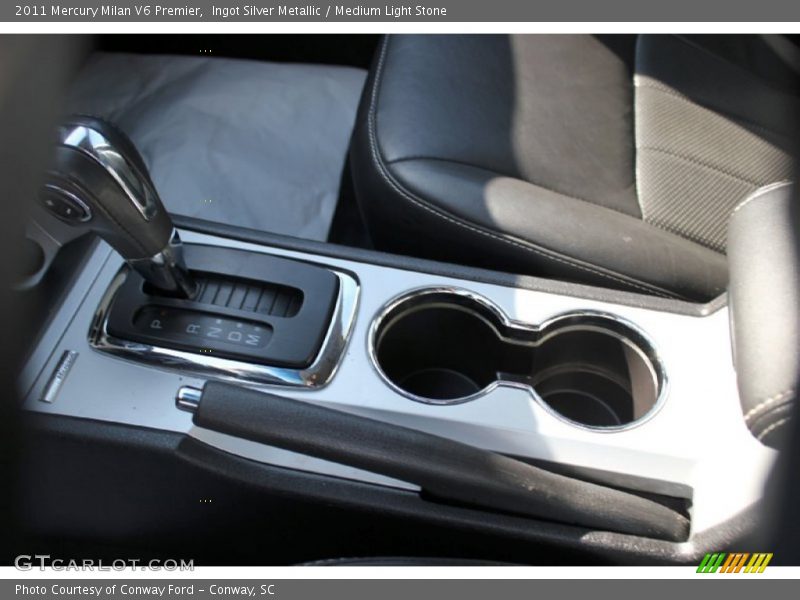 Ingot Silver Metallic / Medium Light Stone 2011 Mercury Milan V6 Premier