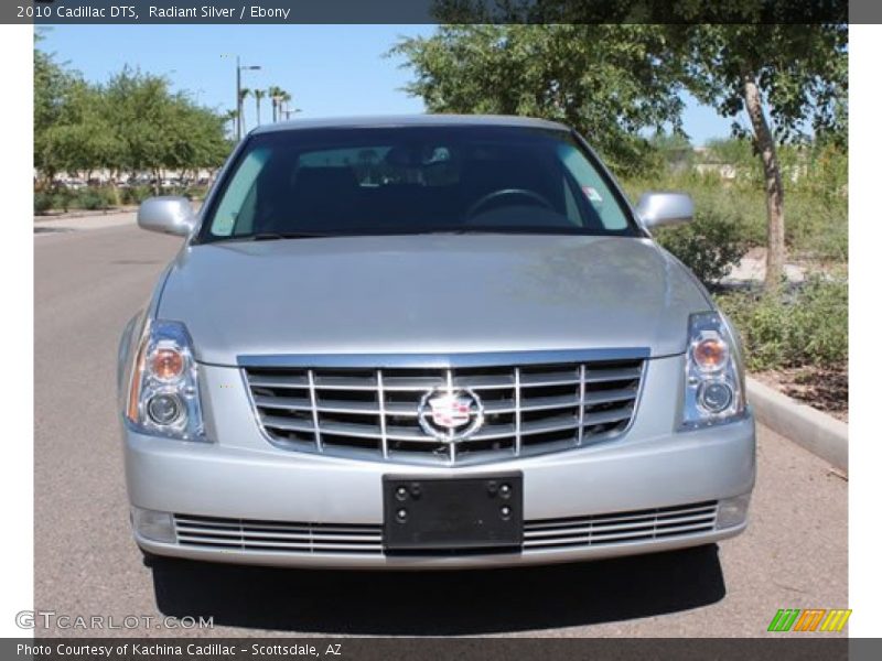 Radiant Silver / Ebony 2010 Cadillac DTS