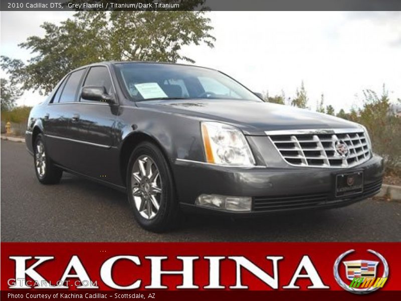 Grey Flannel / Titanium/Dark Titanium 2010 Cadillac DTS