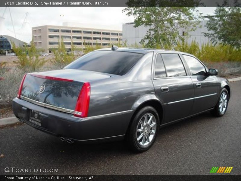 Grey Flannel / Titanium/Dark Titanium 2010 Cadillac DTS