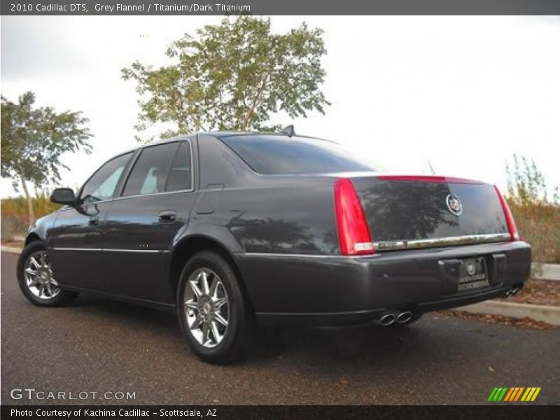 Grey Flannel / Titanium/Dark Titanium 2010 Cadillac DTS