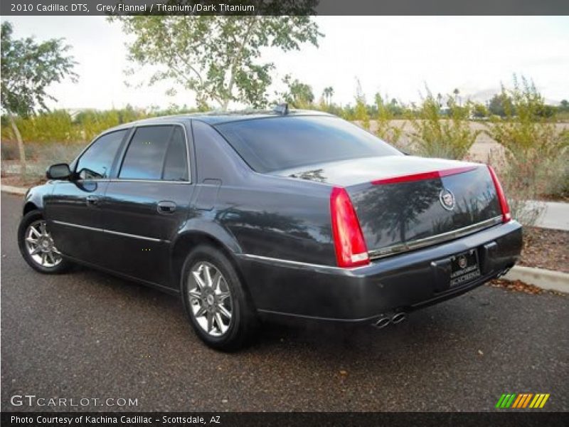 Grey Flannel / Titanium/Dark Titanium 2010 Cadillac DTS