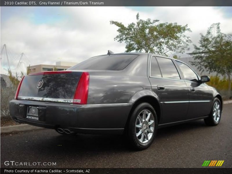 Grey Flannel / Titanium/Dark Titanium 2010 Cadillac DTS