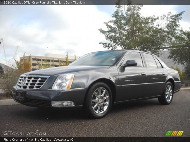 Grey Flannel / Titanium/Dark Titanium 2010 Cadillac DTS