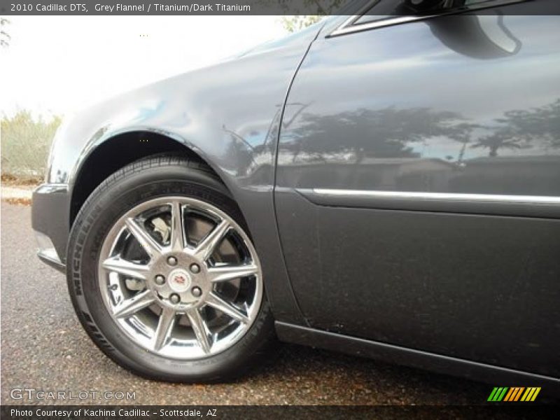 Grey Flannel / Titanium/Dark Titanium 2010 Cadillac DTS