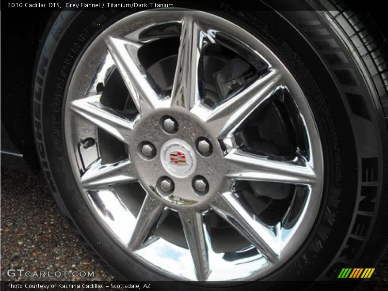 Grey Flannel / Titanium/Dark Titanium 2010 Cadillac DTS