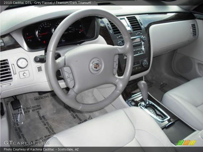Grey Flannel / Titanium/Dark Titanium 2010 Cadillac DTS