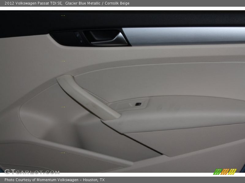Glacier Blue Metallic / Cornsilk Beige 2012 Volkswagen Passat TDI SE