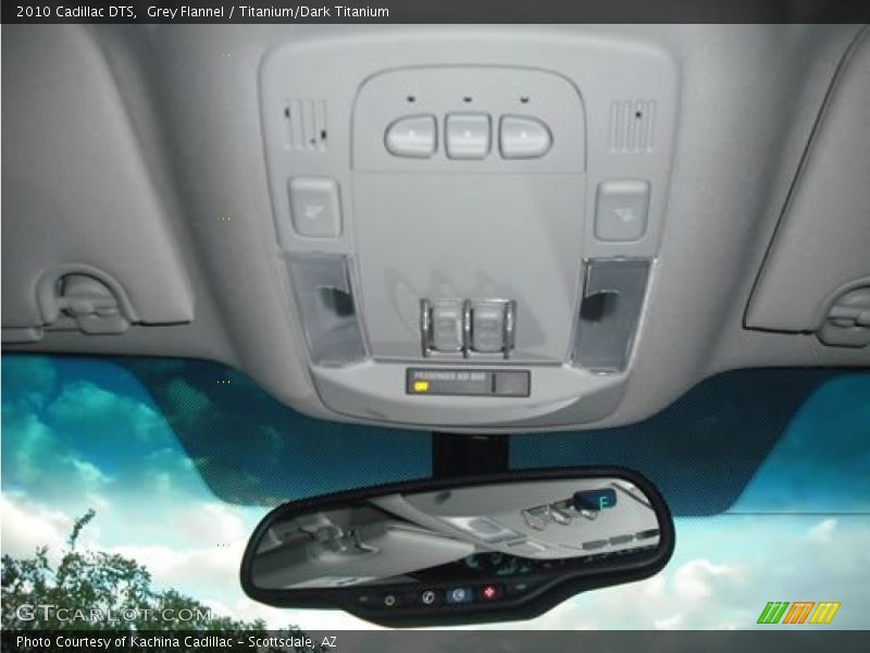 Grey Flannel / Titanium/Dark Titanium 2010 Cadillac DTS