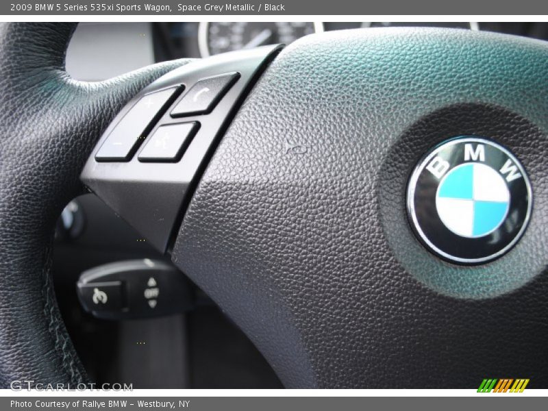Space Grey Metallic / Black 2009 BMW 5 Series 535xi Sports Wagon
