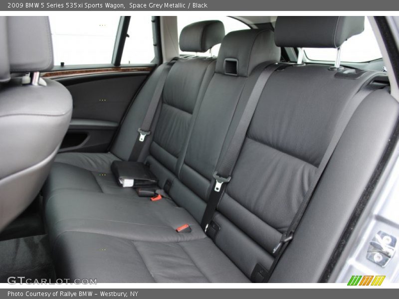 Space Grey Metallic / Black 2009 BMW 5 Series 535xi Sports Wagon