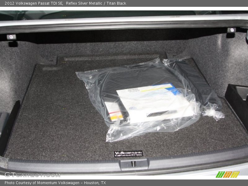 Reflex Silver Metallic / Titan Black 2012 Volkswagen Passat TDI SE