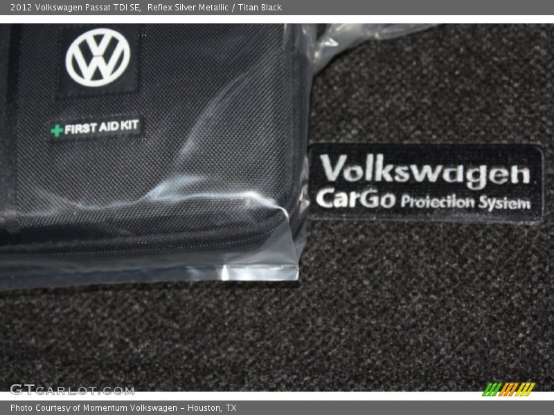 Reflex Silver Metallic / Titan Black 2012 Volkswagen Passat TDI SE