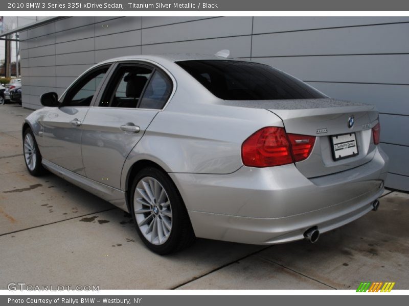 Titanium Silver Metallic / Black 2010 BMW 3 Series 335i xDrive Sedan