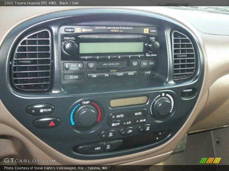 Black / Oak 2003 Toyota Sequoia SR5 4WD