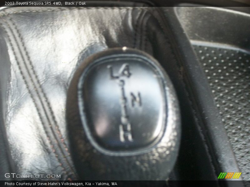 Black / Oak 2003 Toyota Sequoia SR5 4WD