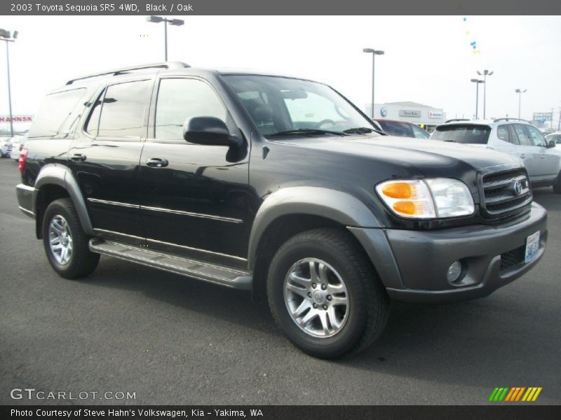 Black / Oak 2003 Toyota Sequoia SR5 4WD