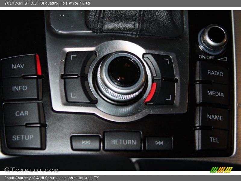 Controls of 2010 Q7 3.0 TDI quattro