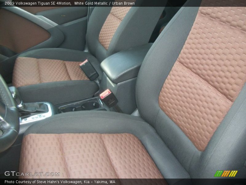 White Gold Metallic / Urban Brown 2009 Volkswagen Tiguan SE 4Motion