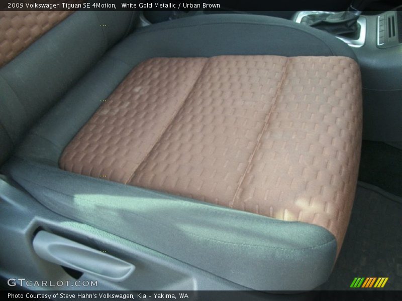 White Gold Metallic / Urban Brown 2009 Volkswagen Tiguan SE 4Motion