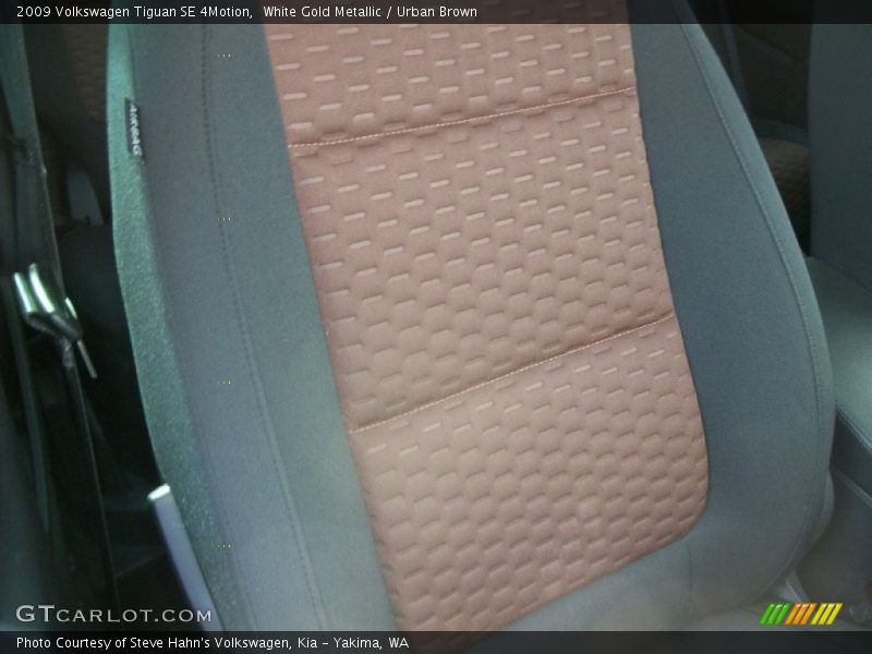 White Gold Metallic / Urban Brown 2009 Volkswagen Tiguan SE 4Motion