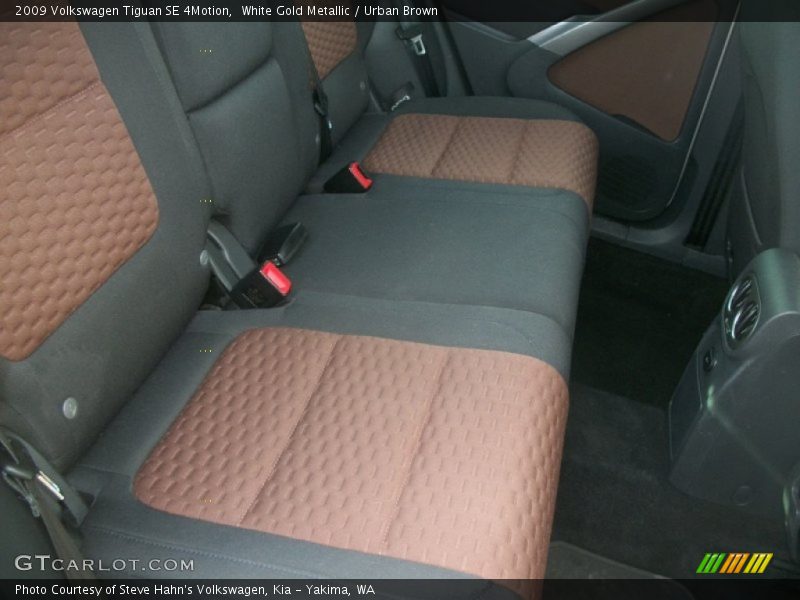 White Gold Metallic / Urban Brown 2009 Volkswagen Tiguan SE 4Motion