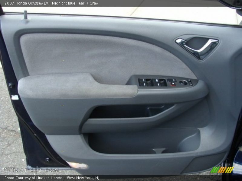 Midnight Blue Pearl / Gray 2007 Honda Odyssey EX