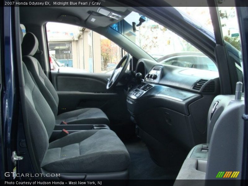 Midnight Blue Pearl / Gray 2007 Honda Odyssey EX