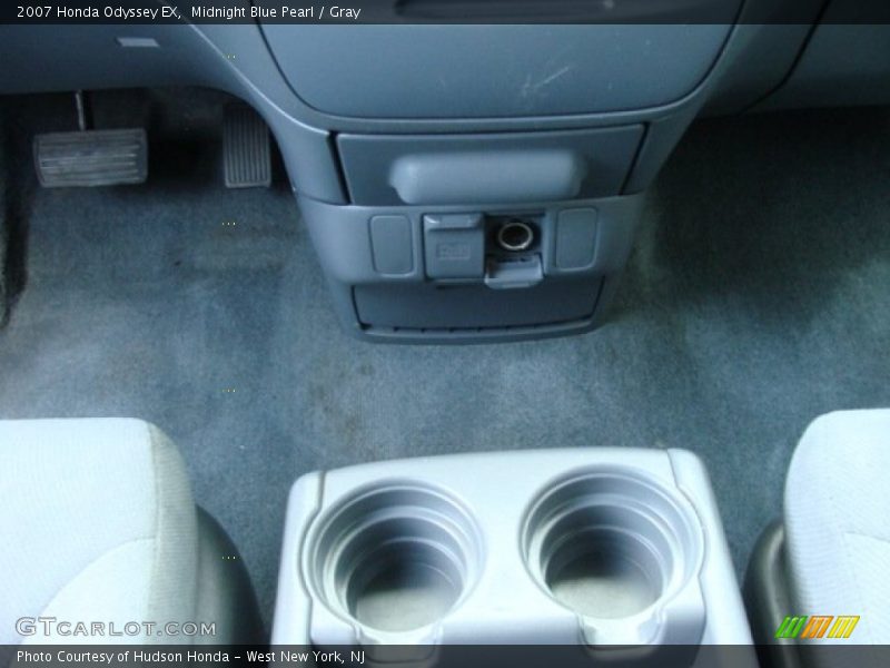 Midnight Blue Pearl / Gray 2007 Honda Odyssey EX