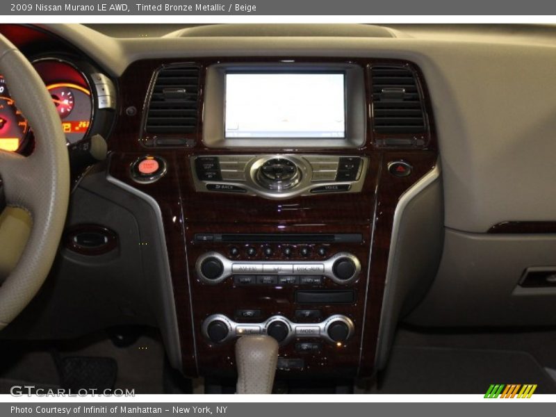 Tinted Bronze Metallic / Beige 2009 Nissan Murano LE AWD