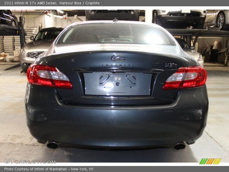 Harbour Blue / Graphite 2011 Infiniti M 37x AWD Sedan